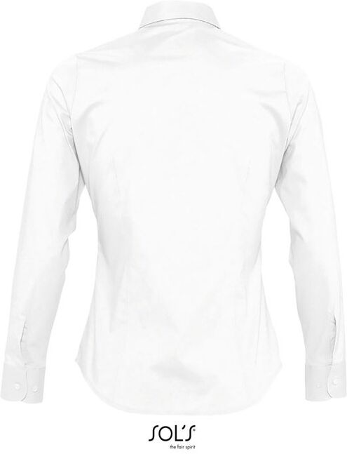 Chemise personnalisé femme EDEN blanc