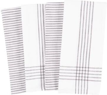 KAF Home Monoco Relaxed Casual Kitchen Towels, Set of 4