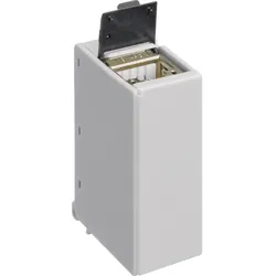 Hager ZZ45ZPH6 RJ45-Buchse, IP2X, Montage auf Hutschiene