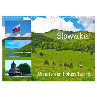 Slowakei - Abseits der Hohen Tatra (Wandkalender 2027 DIN A4 quer), CALVENDO Monatskalender
