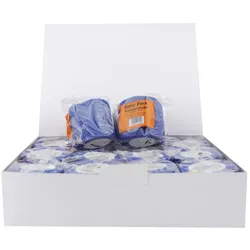 12er Set Selbsthaftende Bandagen Blau 5cm x 4,5m Fixierverband Kohäsiv Verband