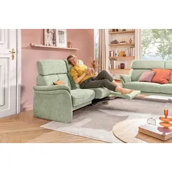 Segmüller Werkstätten Sofa 2-Sitzer klein Elsa01 Stoff Cloud