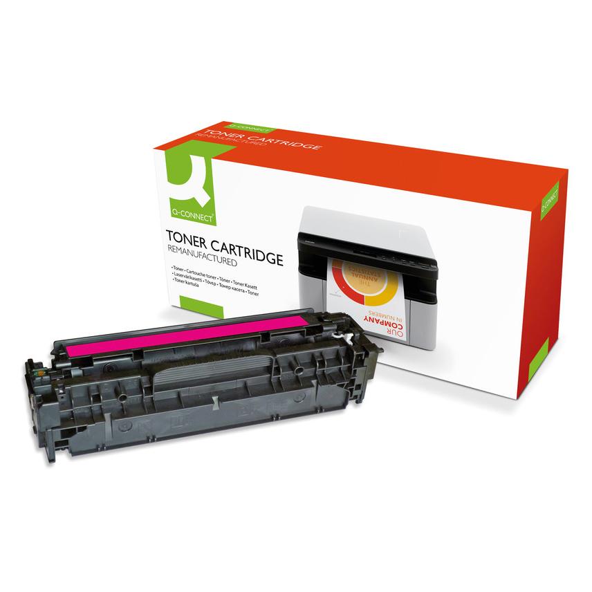 Q-Connect Toner für Color Laserdrucker/Multifunktionsgeräte (M) (KF17035)
