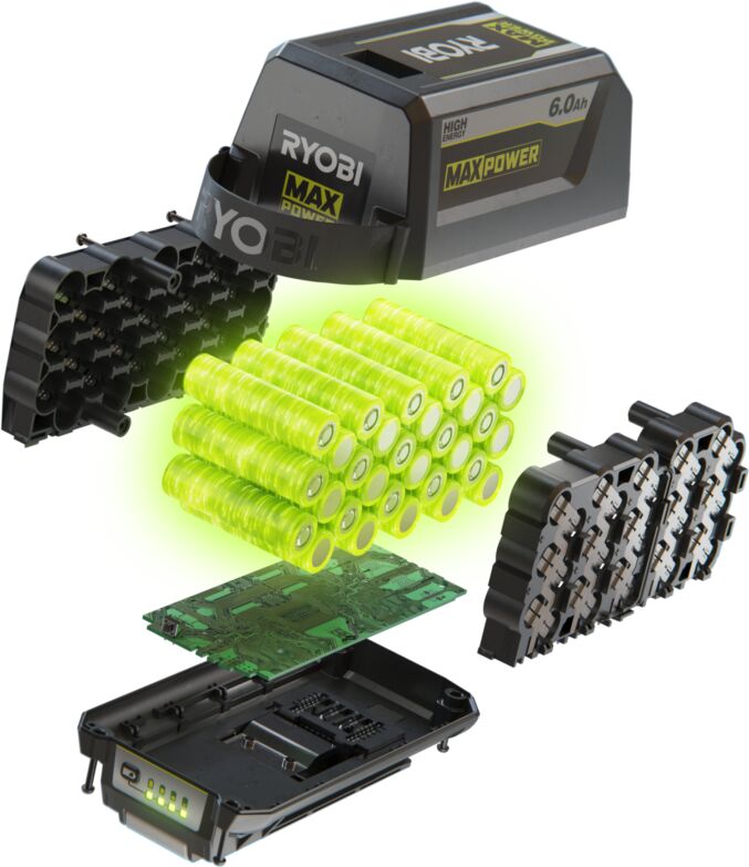 Ryobi BATTERIA LITHIUM + HIGH ENERGY 36V 6.0 AH