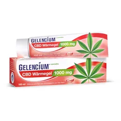 GELENCIUM CBD Wärmegel 1000 mg 100 ml Gel