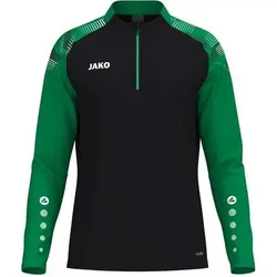 JAKO Unisex Ziptop Sonic, Größe L in Schwarz Schwarz
