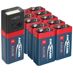 Ansmann Batterien-Set E-Block 11 Stück