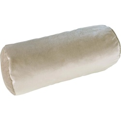 Nackenrolle Cozy Samt beige