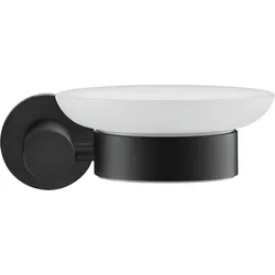 Duravit D-Code Seifenschale, wandhängend, rechts, 0099184600, Farbe: Schwarz Matt
