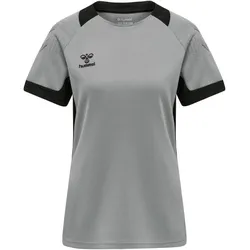 hummel LEAD kurzarm Polyester Trikot Damen grey melange XS