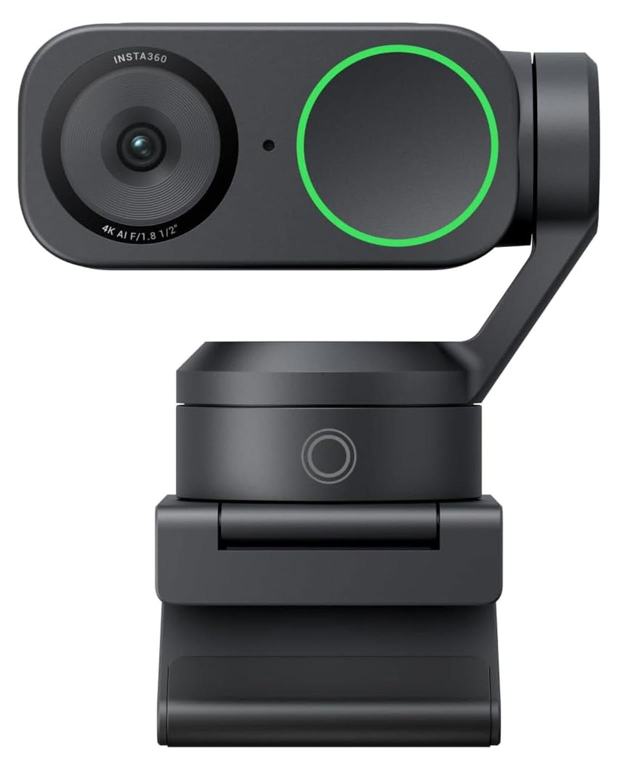 Insta360 Link 2 4K Ultra HD Webcam, Zwart