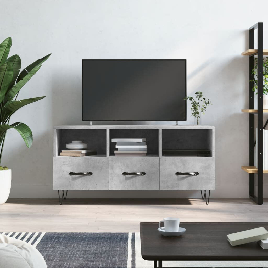 George Oliver Bort TV Stand for TVs up to 43" Concrete Grey 43"