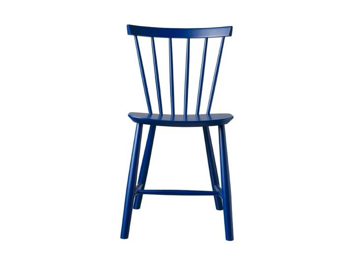 FDB Møbler J46 Stuhl Beech dark blue painted