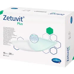 Zetuvit Plus Extrastarke Saugkomp. Ster. 15x20cm 10 ST