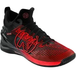 KEMPA Hallen-Sport-Schuhe ATTACK MID, Größe 9.5 in Schwarz Schwarz