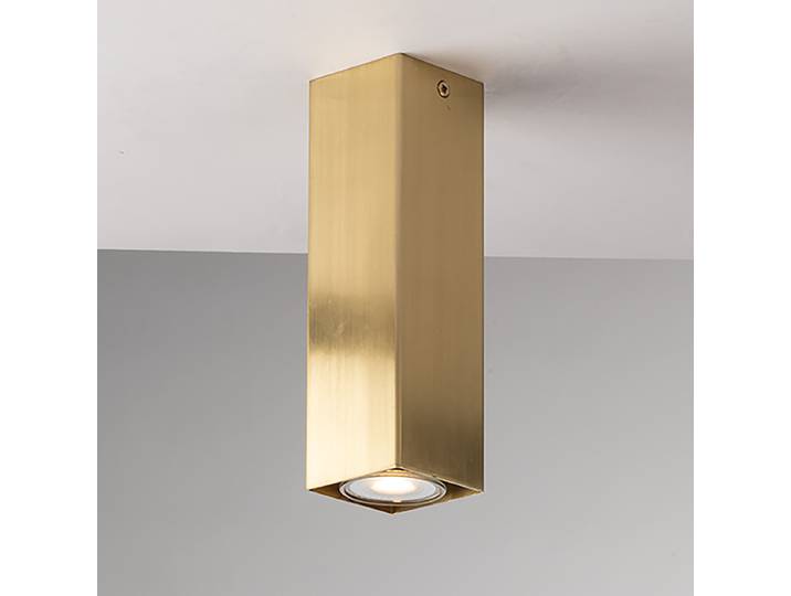 Pendelleuchte Fluke Typ B 20cm Gold/Gold Material: Metall Metallart: Aluminium Oberfläche Metall: Vergoldet GU10