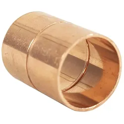 Kupfer Lötfitting Muffe mit Anschlag i x i, verschiedene Größen (Ausführung: 12 mm)