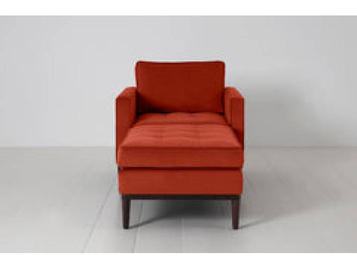 Chaiselongue Model 02, Paprikarot