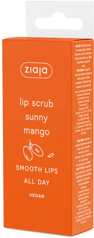 Ziaja Gommage À Lèvres Au Sucre Sunny Mangue 12 ml