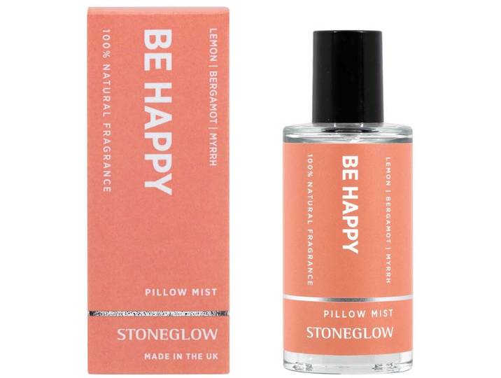 Stoneglow Raumspray Be Happy Lemon & Bergamot & Myrrh - Farbe: transparent - Material: Glas - 236