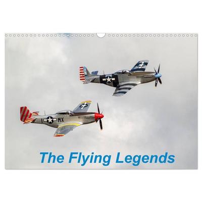 The Flying Legends (Wall Calendar 2027 DIN A3 landscape), CALVENDO 12 Month Wall Calendar