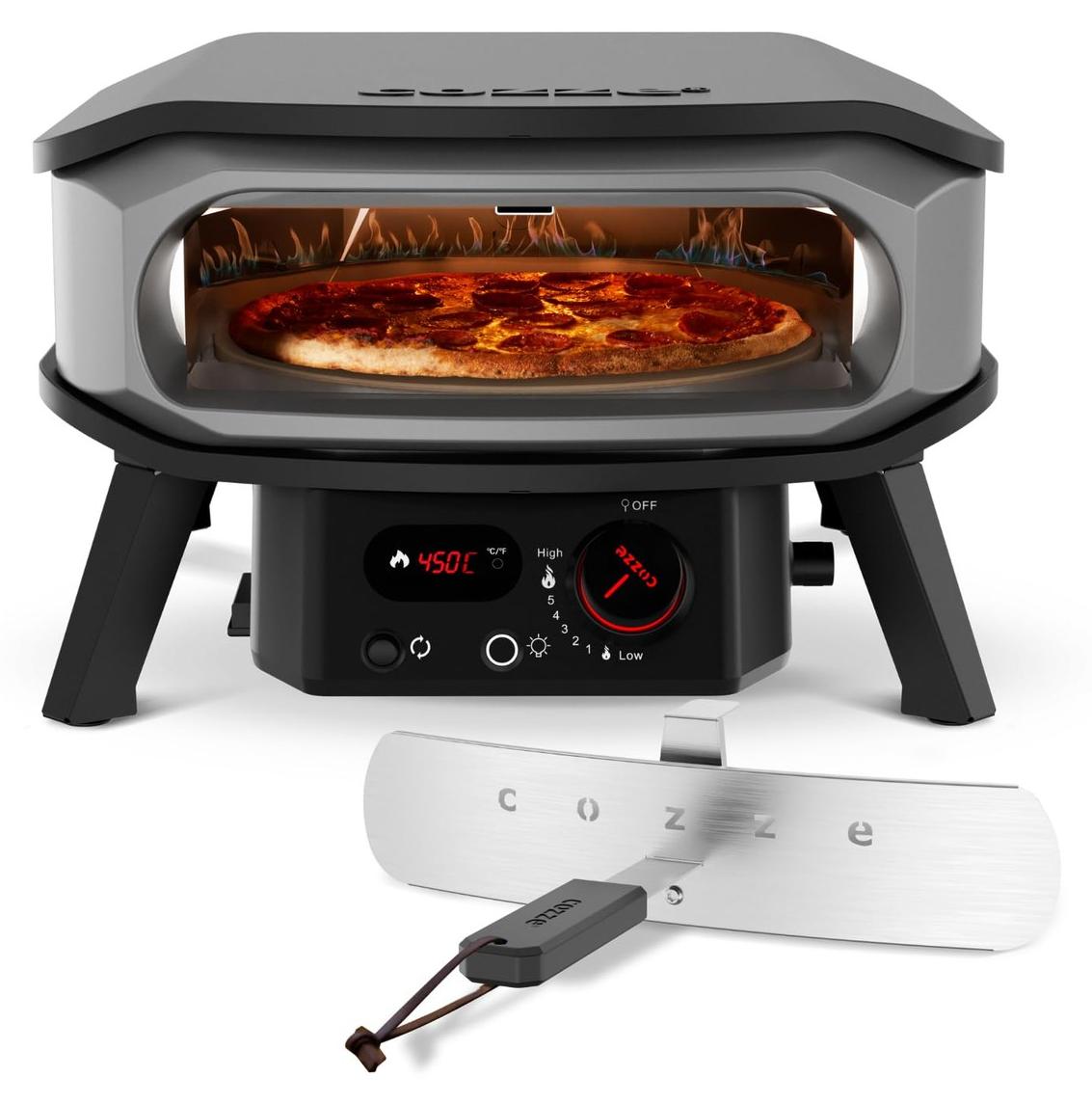 Gasbetriebener Pizzaofen Pizzaofen - Drehbar - 33 cm - Tischmodell