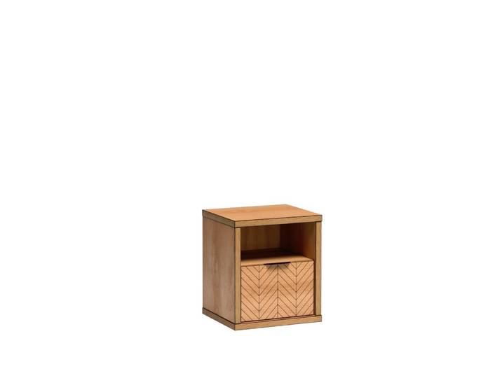 Masseno Nachttisch CARINI Nachtschrank Beistelltisch für Schlafzimmer 47 x 53 x 40,6 cm Eichefarben