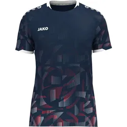 JAKO, Unisex, Sportshirt, Trikot Sonic KA (L), Blau, Rot, Weiss