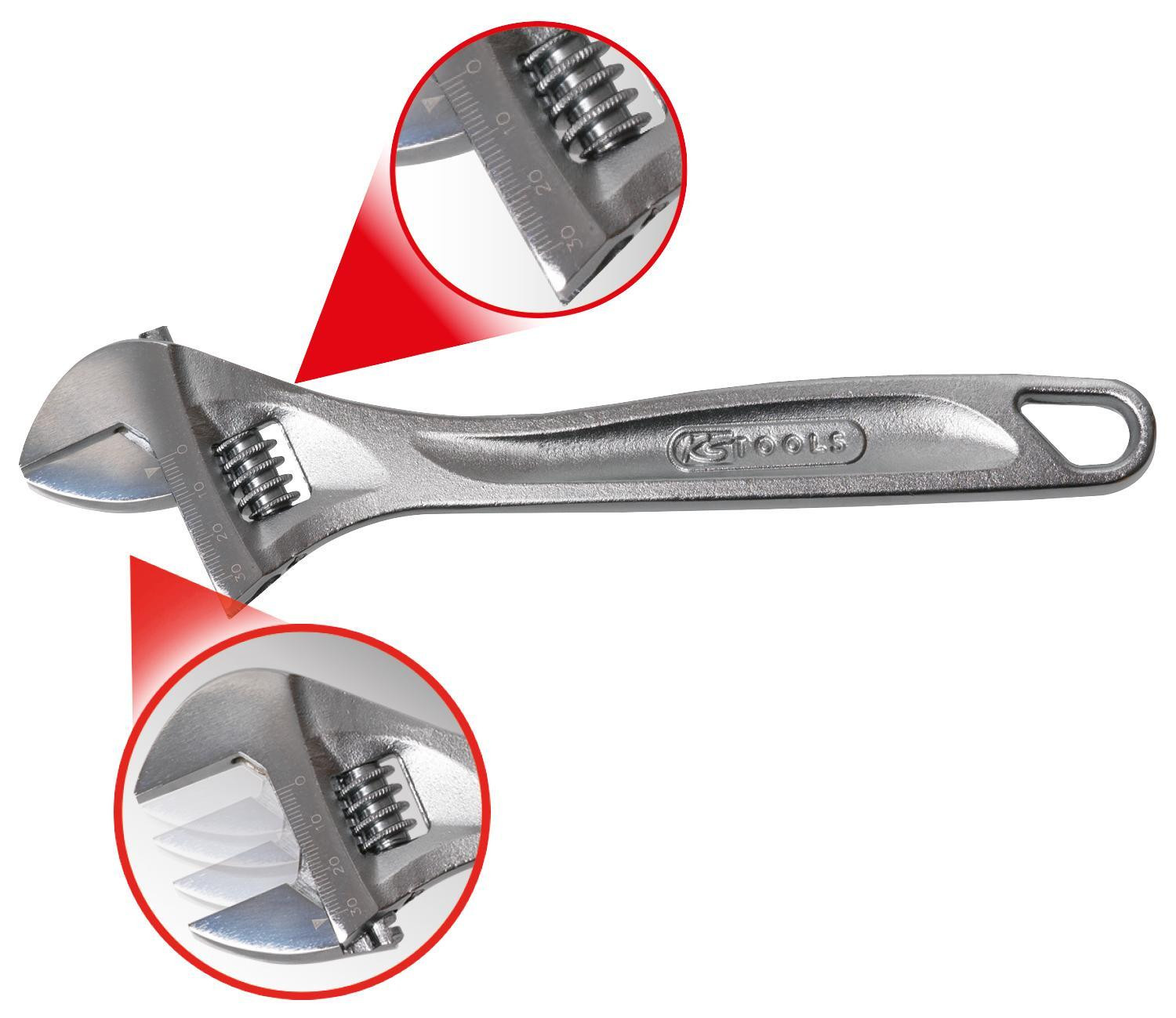 KS Tools 577.0100 Rollende moersleutel