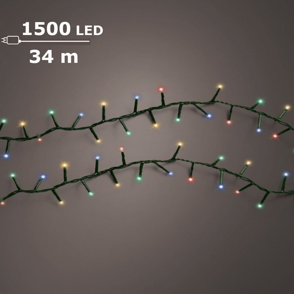 Lumineo Basic LED compact kerstverlichting multi 1500 lampjes