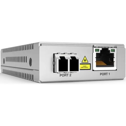 Allied 10/100/1000T to 1000LX/LC Single Mode Mini Media and Rate Converter