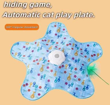 Inspire Essentials Stealth Chase Interactive Cat Hunting Blanket Toy 6
