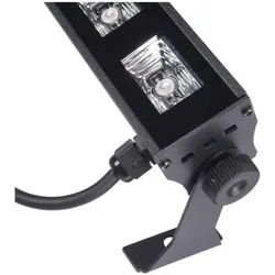 No Name LIGHT4ME UV BAR 9 LED-Streifen UV-Leiste (27 W, LED), Scheinwerfer, Schwarz