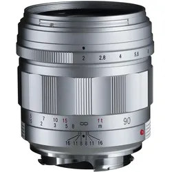Voigtländer APO-Ultron 90 mm F2 VM Objektiv Silber