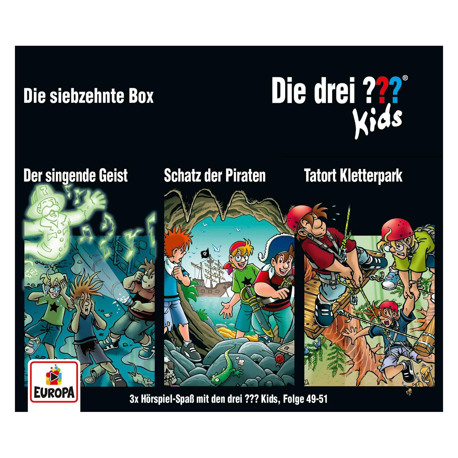 Europa Die drei DREI FRAGEZEICHEN kids - 17 Box (F49-51) (75987502)