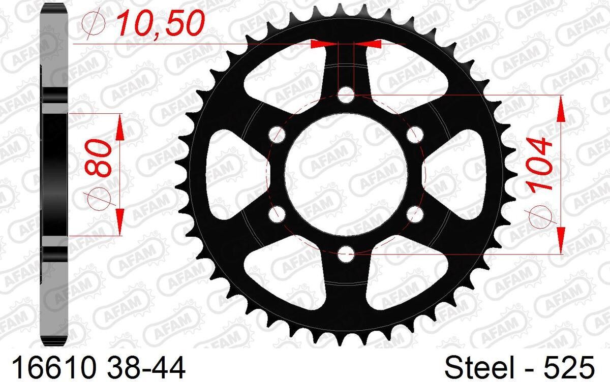 AFAM 16610-42 Chain Sprocket