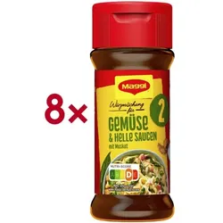 Maggi 8er-Pack Würzmischung »Gemüse & helle Saucen«