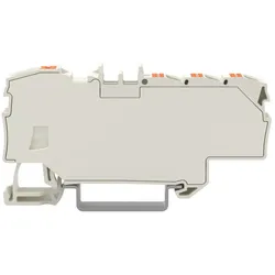 Wago 2206-8039 Verteilerklemme,mit Drücker,1 x 6 mm2 / 6 x 1,5 mm2,lichtgrau 22068039