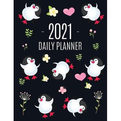 Penguin Daily Planner 2021, Taschenbuch von Feel Good Press, Semsoli, 978-1-970177-18-3