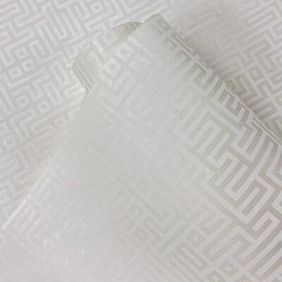 Seabrook Designs Rockefeller Maze Nonwoven Unpasted Wallpaper