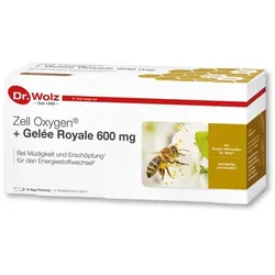ZELL OXYGEN+Gelee Royale 600 mg Trinkampullen 14X20 ml