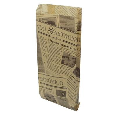 MONOUSO - Papierbeutel für Baguette Kraft Times 12+2x26cm (2.000 Stück)