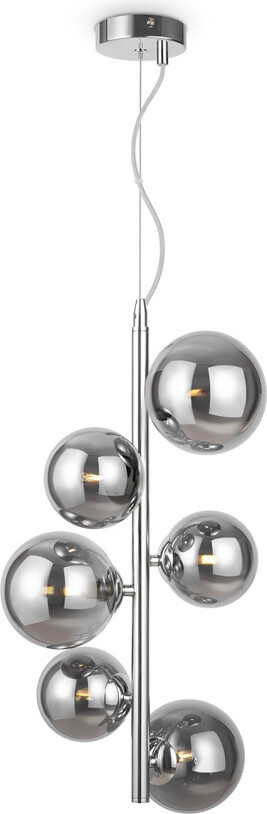 Maytoni Hanglamp Dallas Chroom Glas 6 Lichtpunten G9 Max. 28W MOD545PL-06CH