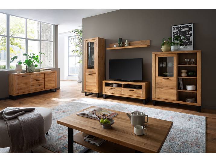 Table basse 115 x 49 x 65cm Marron