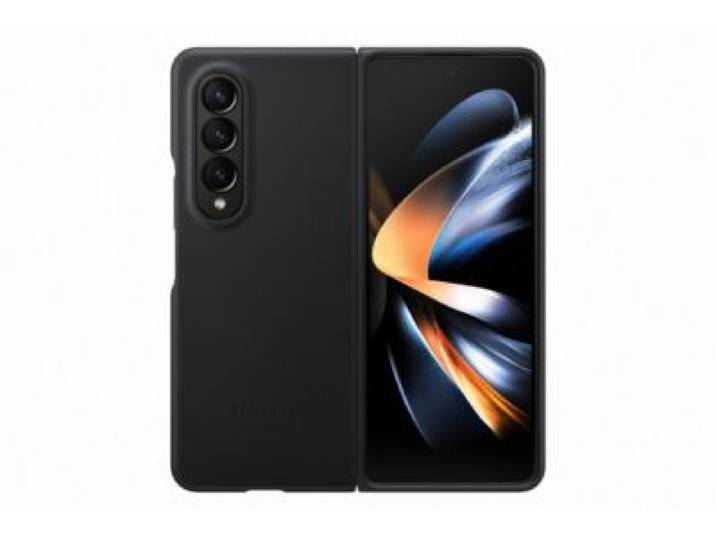 Samsung - Coque Z Fold 4 Cuir Noir