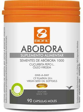 Biofil Suplemento Cápsulas de Abóbora 90 cápsulas