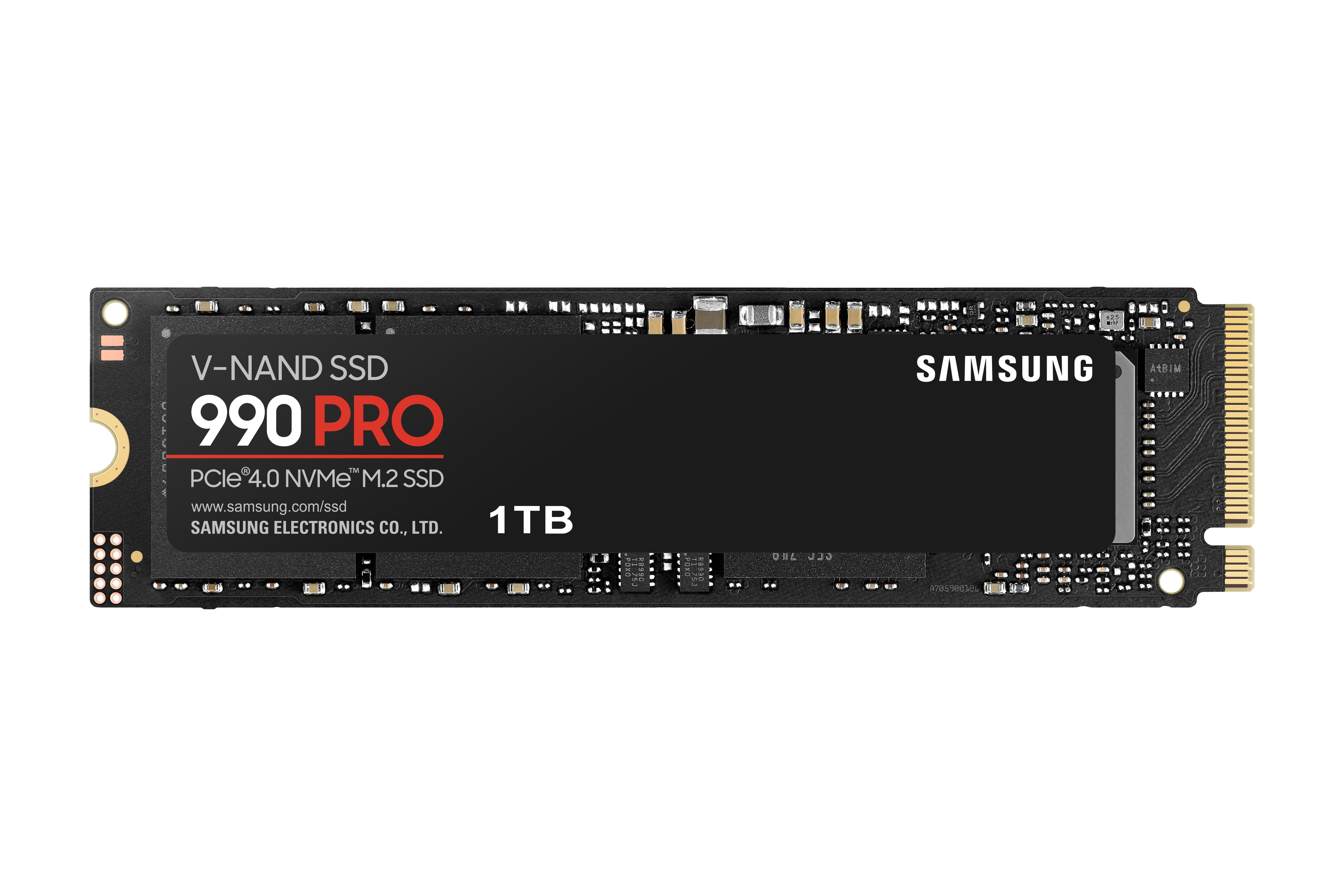 Samsung 990 PRO NVMe SSD 1 TB M.2 PCIe 4.0 3D-NAND TLC MZ-V9P1T0BW