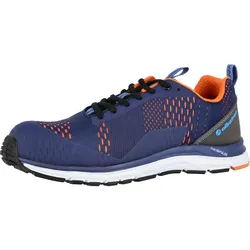 Sicherheitshalbschuhe S1P "AER55 IMPULSE BLUE ORANGE LOW" - 39 - Blau