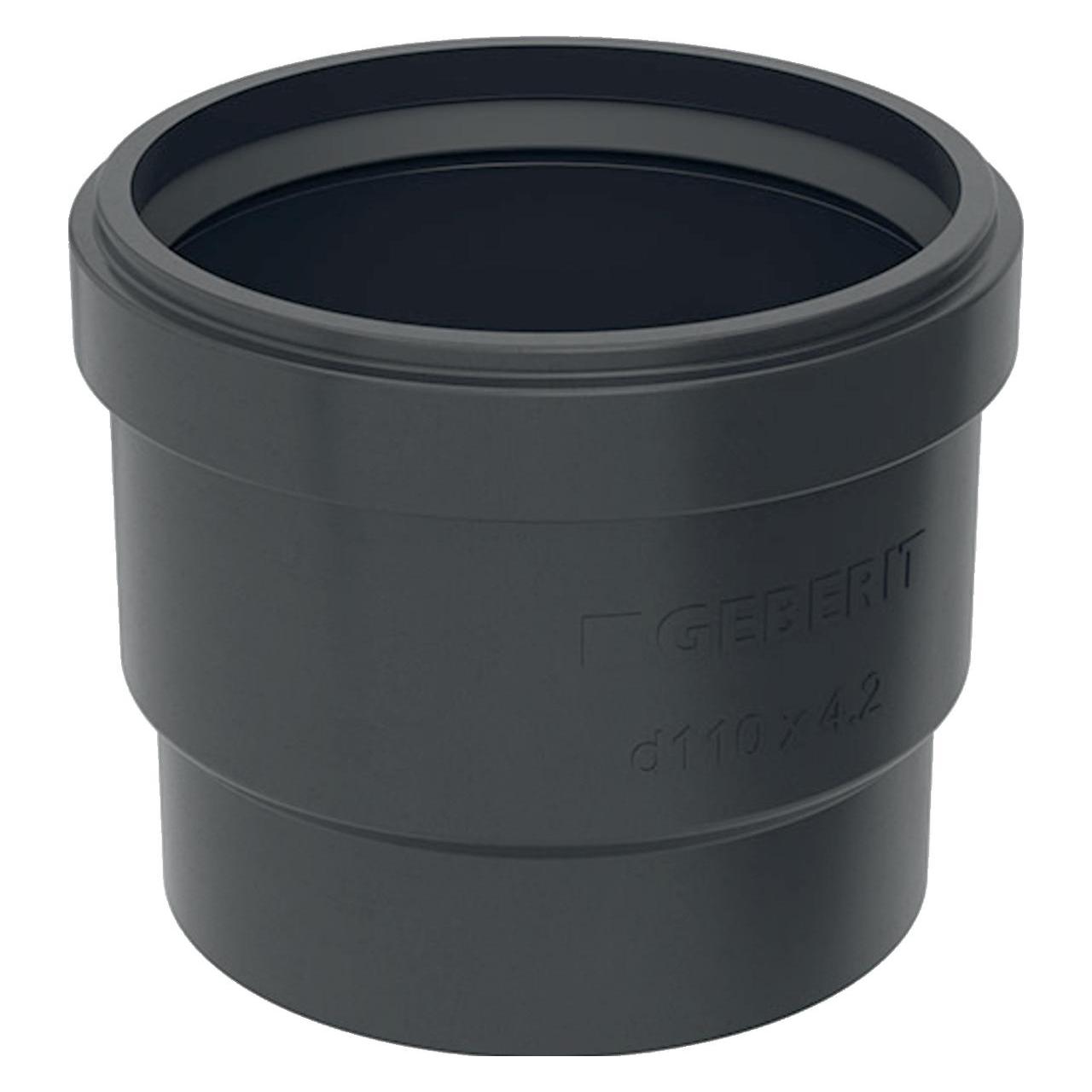 Geberit PE-Muffe d=50mm - PE-Muffe mit Lippendichtung: d=50mm (361.779.16.3)
