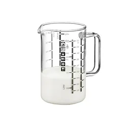 BOHEMIA CRISTAL Messbecher mit Henkel 0,5 Liter